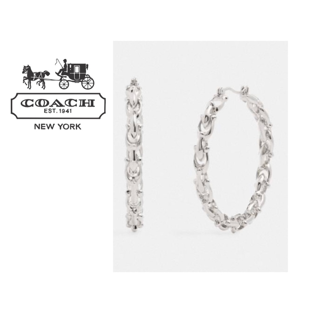 💯Coach Signature Link Hoops